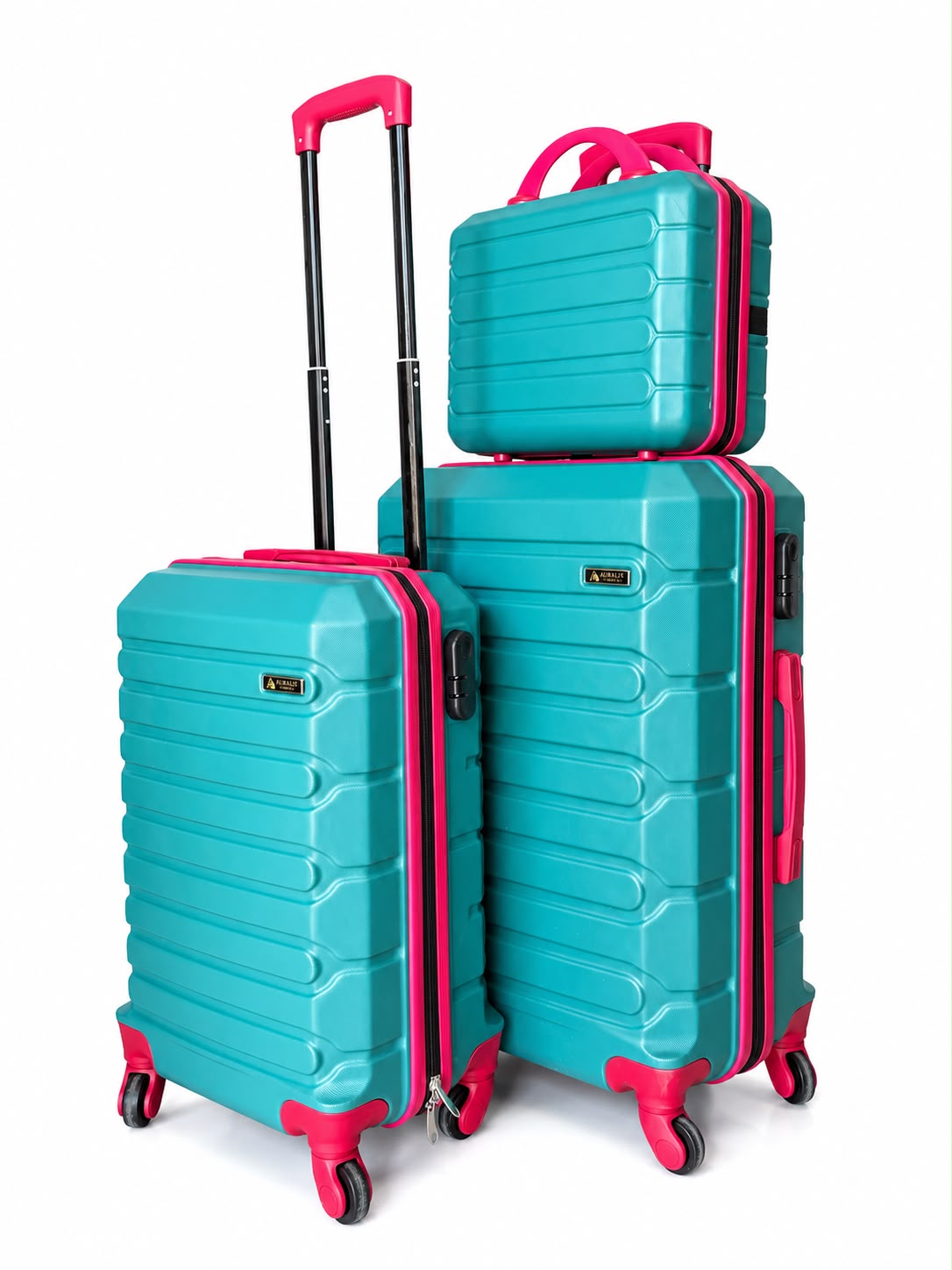 2 pc + samsonit cascad vert & rouge