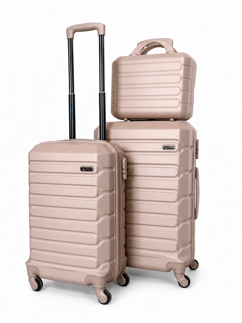 2PC + SAMSONIT ABS INCASSABLE BIEGE&BIEGE