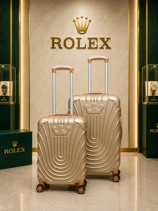 2 PC ROLEX GOLD