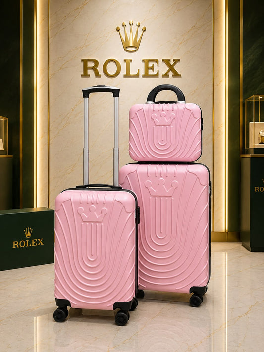 2 PC SAMSONIT ROLEX ROSE